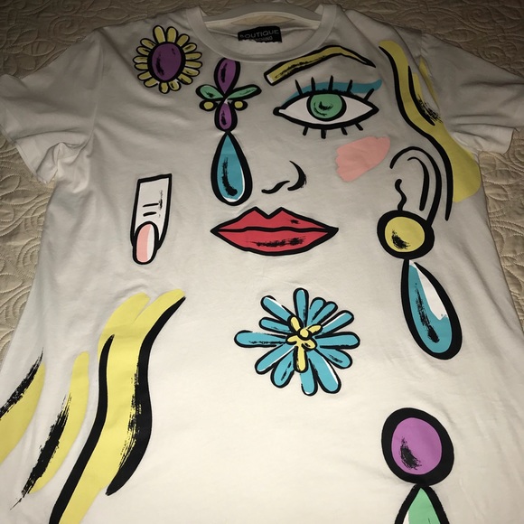 Moschino Multicolor Tee Shirt - Picture 2 of 3